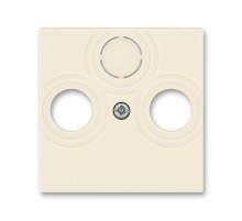 ABB Levit Слоновая кость / белый Накладка для розеток TV-R / TV-R-SAT Слоновая кость  5011H-A00300 17  2CHH080300A4017  ABB