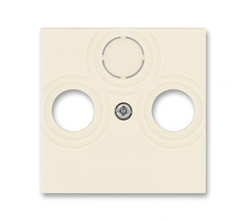ABB Levit Слоновая кость / белый Накладка для розеток TV-R / TV-R-SAT Слоновая кость  5011H-A00300 17  2CHH080300A4017  ABB