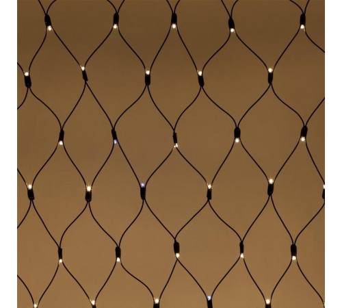 Светодиодная новогодняя гирлянда ERAPS-SK3 сеть 1,5x2 м теплый белый свет 150 LED  Б0051895  ЭРА