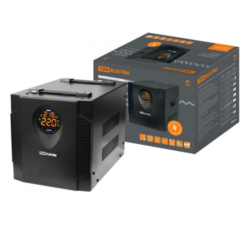 Стабилизатор напряжения СНС1-1-5 кВА симисторный переносной  SQ1203-0006  TDM