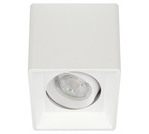 Светильник настенно-потолочный спот OL24-1 WH MR16/GU5.3, белый, поворотный  Б0054381  ЭРА