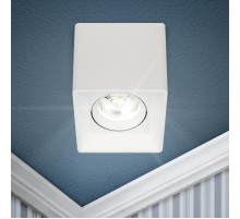 Светильник настенно-потолочный спот OL24-1 WH MR16/GU5.3, белый, поворотный  Б0054381  ЭРА