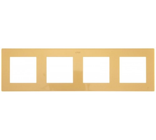 Simon 24 Золото Рамка 4-ая  2400640-066  Simon