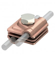 Соединитель прутка универсальный с промежуточной пластиной (249 6-8 CU)  5311407  OBO Bettermann