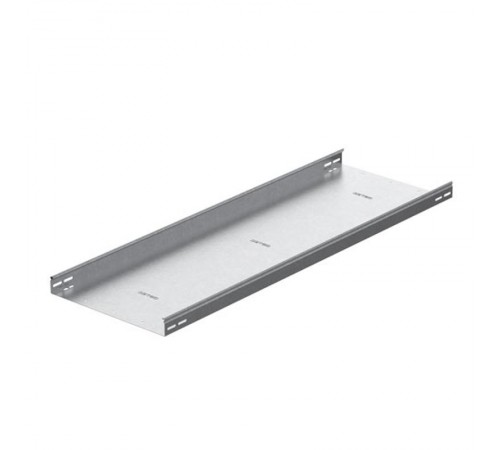 Универсальный лоток неперфорированный 400х50х3000, толщ. 1,5 мм, гор. цинк, 383445  УЛН-400х50х3000-1,5-ГЦ   Ostec