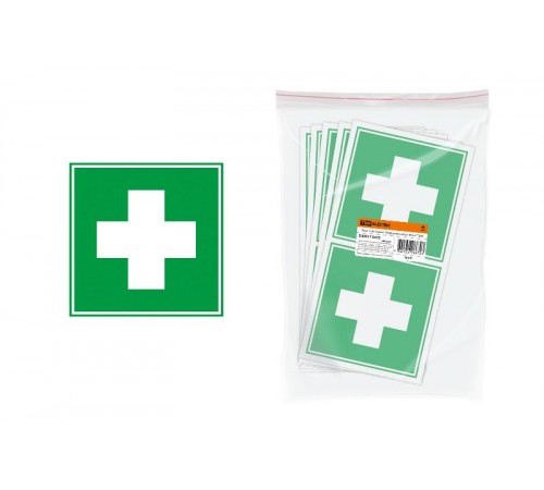Знак 150х150мм "Медицинская аптечка"  SQ0817-0023  TDM