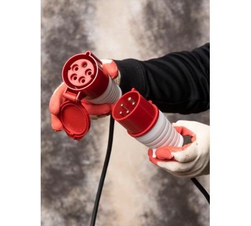 Вилка переносная 025 3Р+РЕ+N 32А 380В IP44 EKF PROxima  ps-025-32-380  EKF