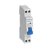 Выключатель автоматический дифференциального тока NB2LE 1P+N 10A 30mA 1мод., х-ка B, электронный тип AС, 6kA (R)  689011  CHINT