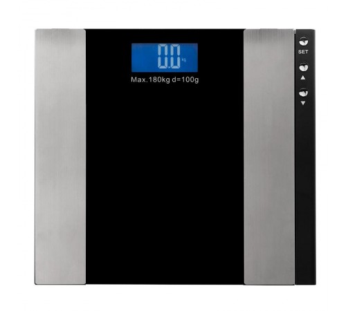 Весы напольные электронные до 180 кг с диагностикой, черные SMART Life  72-1202  REXANT