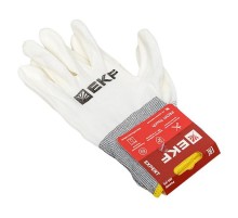 Перчатки рабочие PROFI Touch для чистовых работ (15 класс, 8 размер)  pe15pm-8-exp  EKF