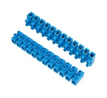 Клеммная винтовая колодка KВ-40 25-40, ток 100 A, полиэтилен синий (10 шт./уп.)  07-5040-4  REXANT