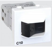 Simon Connect Выключатель автоматический, К45, Iн=10 А, тип С, алюминий  K106A-8  Simon