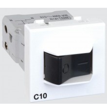 Simon Connect Выключатель автоматический, К45, Iн=10 А, тип С, алюминий  K106A-8  Simon