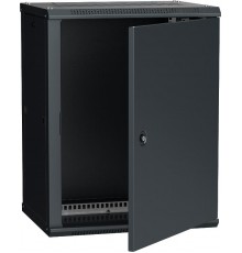 Шкаф LINEA W 12U 600x450 мм дверь металл, RAL9005  LWR5-12U64-MF  ITK