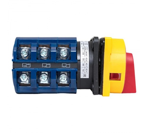 Переключатель кулачковый ПК-1-23 63А 3P "1-0-2" с блокировкой IP65  PROxima pk-1-23-63-a65 EKF