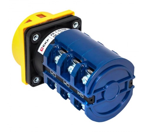 Переключатель кулачковый ПК-1-23 63А 3P "1-0-2" с блокировкой IP65  PROxima pk-1-23-63-a65 EKF