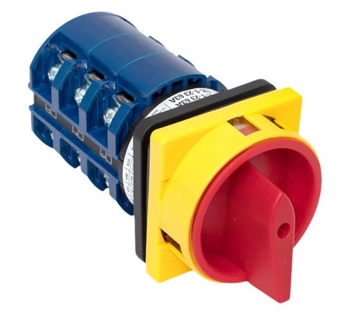 Переключатель кулачковый ПК-1-23 63А 3P "1-0-2" с блокировкой IP65  PROxima pk-1-23-63-a65 EKF