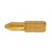 Бита крестовая серия TiN PZ 1X25, 10 шт  02101070  Felo