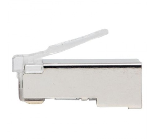 Коннектор RJ-45 TERACOM PRO экранированный 8P8C 30мкд Cat.6 (упак.20шт)  TRP-PLUG-6FTP-20  EKF