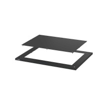 Комплект крыши с фланцем черные RAL9005 ШхГ 1000x600 мм  R5NKRF106B  DKC