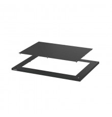 Комплект крыши с фланцем черные RAL9005 ШхГ 1000x600 мм  R5NKRF106B  DKC