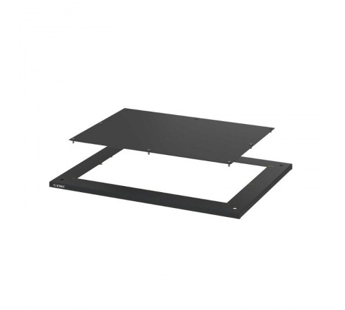 Комплект крыши с фланцем черные RAL9005 ШхГ 1000x600 мм  R5NKRF106B  DKC