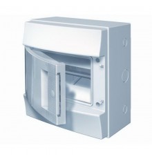 Бокс настенный Mistral41 8М непрозрачная дверь (с клемм)  1SPE007717F9971  ABB