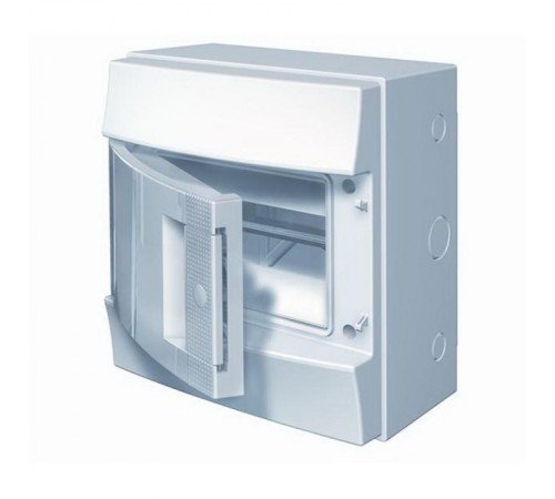 Бокс настенный Mistral41 8М непрозрачная дверь (с клемм)  1SPE007717F9971  ABB