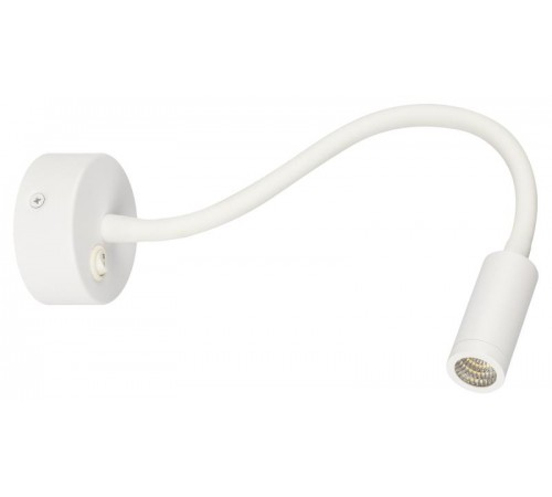 Светильник настенный бра WL 33 WH 3Вт IP20 белый  Б0056392  ЭРА