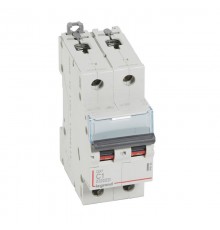 Выключатель автоматический двухполюсный DX3 10000 1А C 16кА  409195  Legrand