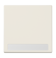 Клавиша для  выключателя с полем для надписи; слоновая кость  LS990NA  Jung
