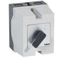 Переключатель - без положения ''0'' - PR 26 - 4П - 8 контактов - в коробке 96x120 мм  027762  Legrand