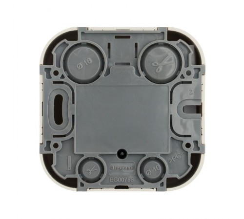 Quteo Слоновая кость Роз RJ11+RJ45 кат5UTP  782251  Legrand