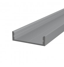 Профиль алюминиевый для светодиодной ленты накладной  2807-2 , 2м  146-204  REXANT