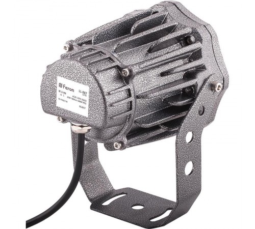 Прожектор архитектурный светодиодный LL-886 D90xH115 IP65 10W 85-265V теплый белый  32149  FERON