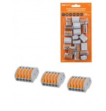 Соединительная клемма СК-415 (2,5мм) (20 шт/блистер)  SQ0527-0010  TDM