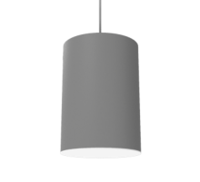 Светодиодный светильник DL-Roll подвесной 9 Вт 3000 К 120х170 мм RAL7045 серый муар с рассеивателем опал DALI  V1-R0-70136-30D01-2000930  VARTON