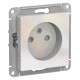 AtlasDesign Жемчуг Розетка без заземления со шторками, 16А, механизм  ATN000449  SE