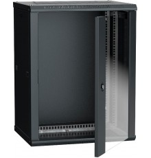 Шкаф LINEA W 18U 600x450 мм дверь стекло, RAL9005  LWR5-18U64-GF  ITK