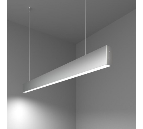 Светильник светодиодный подвесной линейный односторонний 103см 20W 6500K матовое серебро (101-200-30-103)  a041525  Elektrostandard