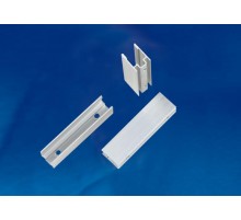 Крепление для LED лент ULS-N22 RGB NEON 220В, 8x18мм белый, UCC-N22/C50 WHITE 025 POLYBAG 25 шт/упак  UL-00005798  Uniel