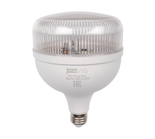 Лампа светодиодная PPG T150 Agro 36w CL E27  (для растений)  .5050389  Jazzway