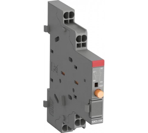 Контакты дополнительные SK1-20K (2НО) боковые сигнальные с втычными клеммами для автоматическихвыключателей серии MS132..K  1SAM201903R1202  ABB