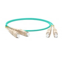 FC-D3-504-SC/PR-SC/PR-H-3M-LSZH-BK Патч-корд волоконно-оптический (шнур) MM 50/125(OM4), SC-SC, 3.0 мм, duplex, 10G/40G, LSZH, 3 м 486677  Hyperline