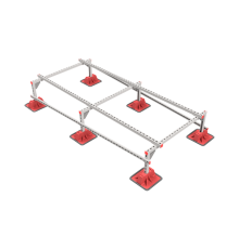 Опорная конструкция для установки оборудования TECHNORAPTOR LIGHTFOOT 1200х2500  KM-TR-LTF-SSEI-1200-2500  КМ - профиль