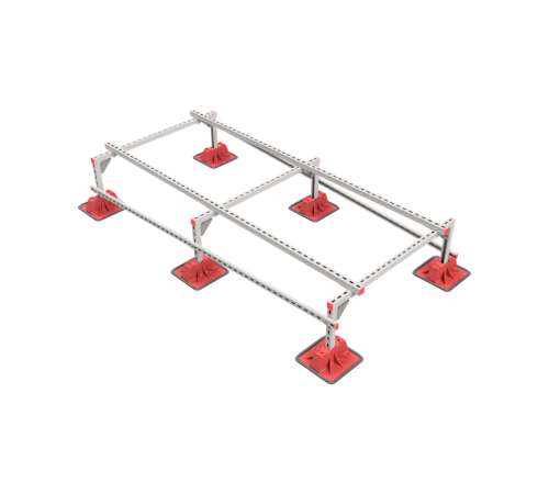 Опорная конструкция для установки оборудования TECHNORAPTOR LIGHTFOOT 1200х2500  KM-TR-LTF-SSEI-1200-2500  КМ - профиль