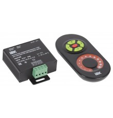 Контроллер с ПДУ радио MONO 1 канал 12В 10А 120Вт черный  LSC1-MONO-120-RF-20-12-B  IEK