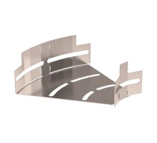 Угол горизонтальный изменяемый 0-45 градусов Стандарт INOX (AISI 409) 150х50  PR16.3647  Промрукав