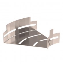 Угол горизонтальный изменяемый 0-45 градусов Стандарт INOX (AISI 409) 150х50  PR16.3647  Промрукав