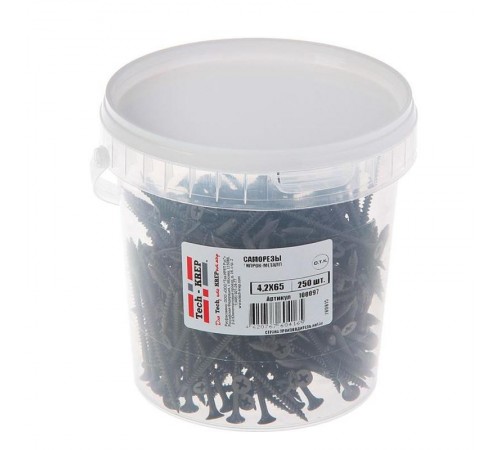 Саморез ШСГМ 4,2х65 (250 шт) - ведро ( 0,853 кг)  100097  Tech-KREP